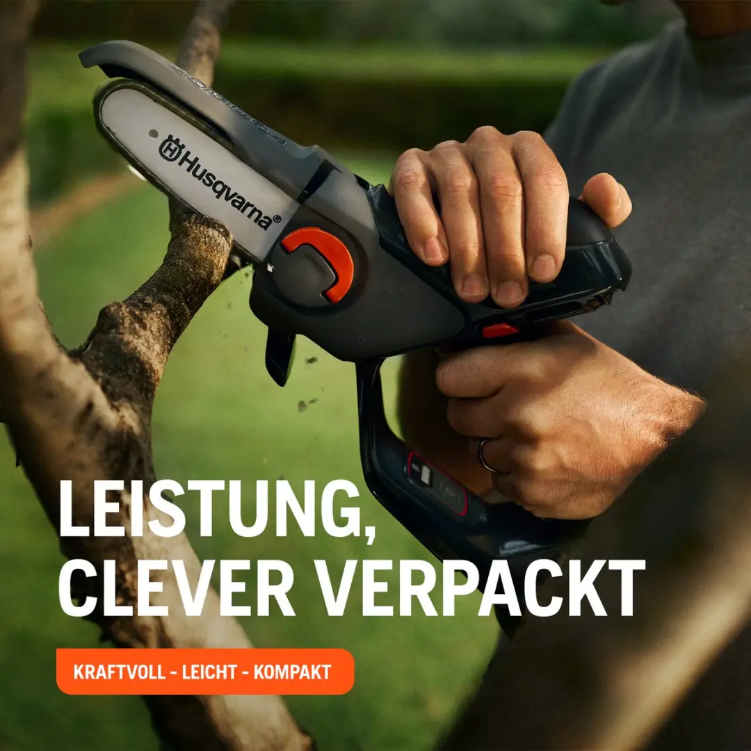 Husqvarna Accu Mini-Kettingzaag Aspire PE5 - 75mm - met telescopische steel