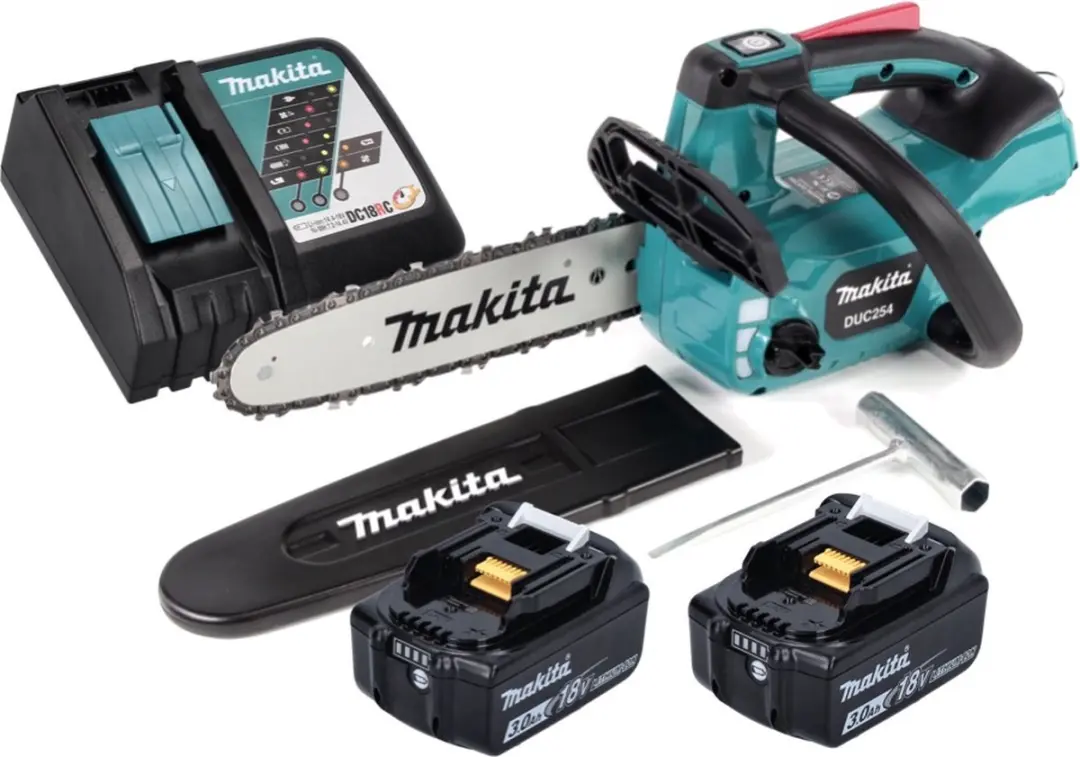 Makita DUC 254 RF Accu-kettingzaag 18V 25cm - 2x 3.0Ah