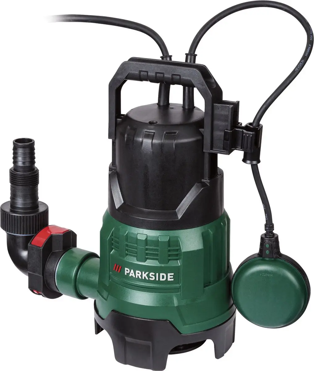 PARKSIDE Vuilwater Dompelpomp 400W - 9.000 l/u - 6 m - afbeelding 6 van 6