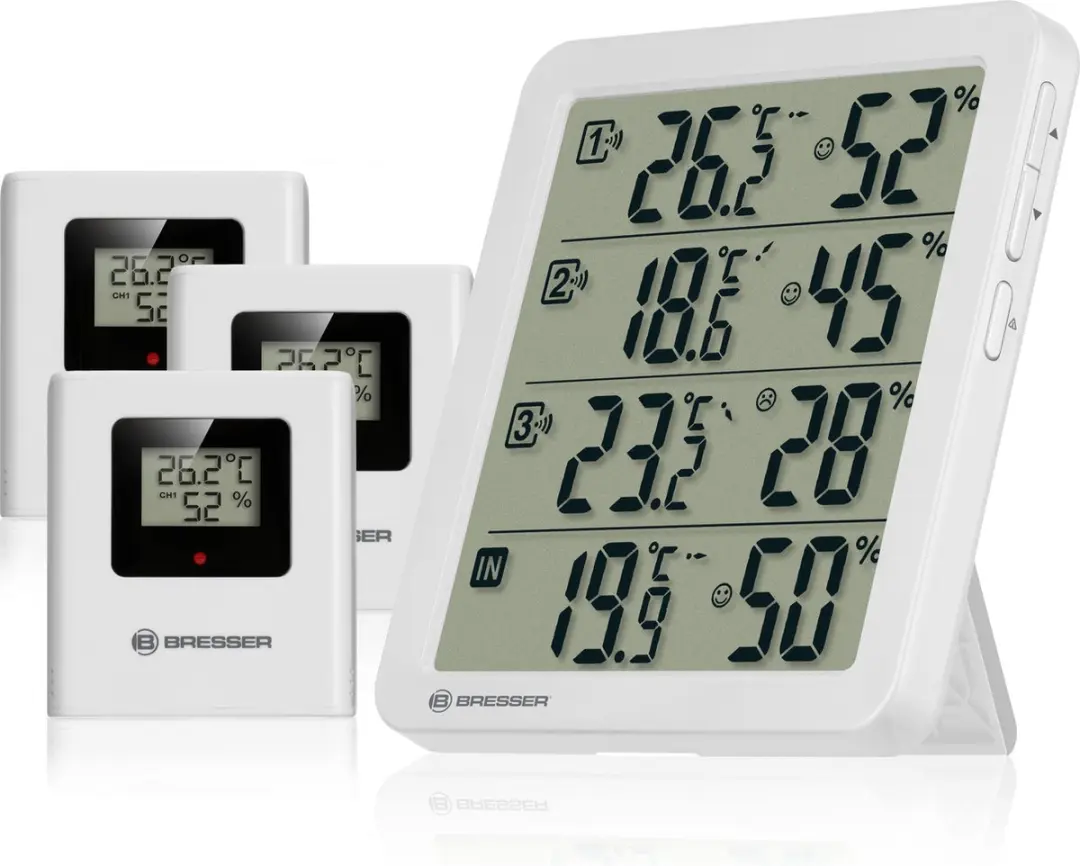 Bresser Quadro NV Thermo-/Hygrometer