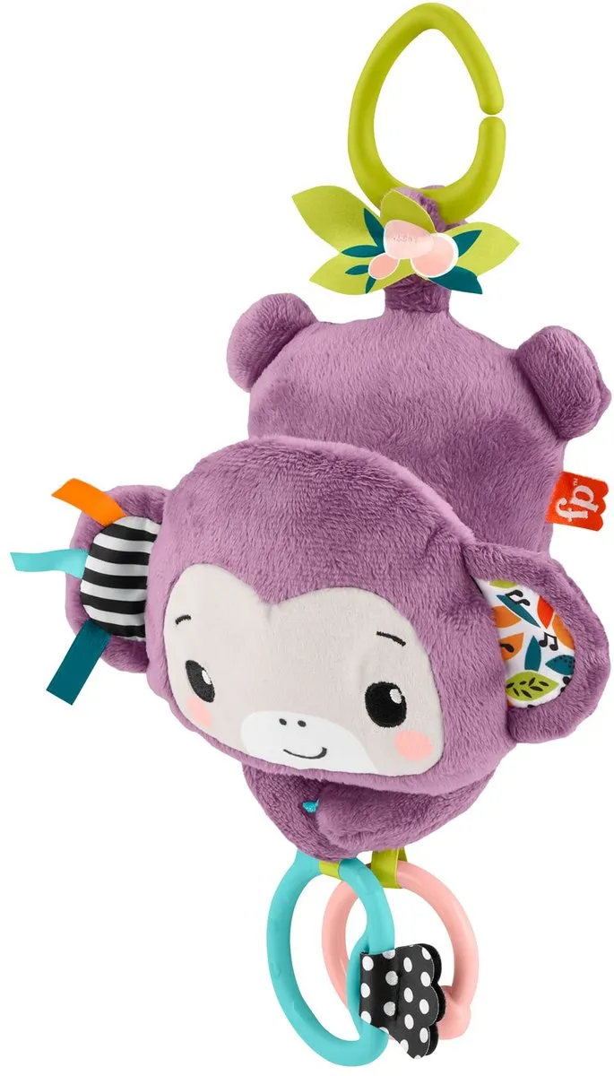 Fisher-Price Sing & Go Purple Monkey