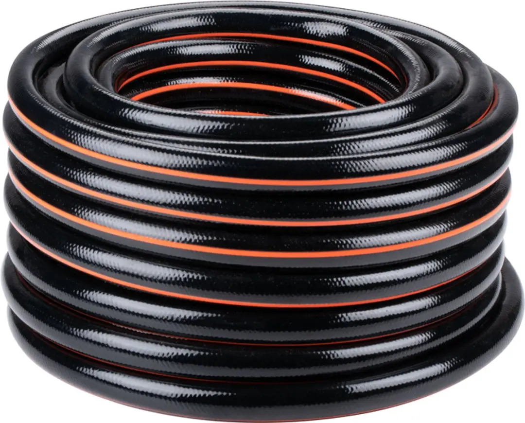 BLACK+DECKER Tuinslang 15m 19mm - Zwart/Oranje