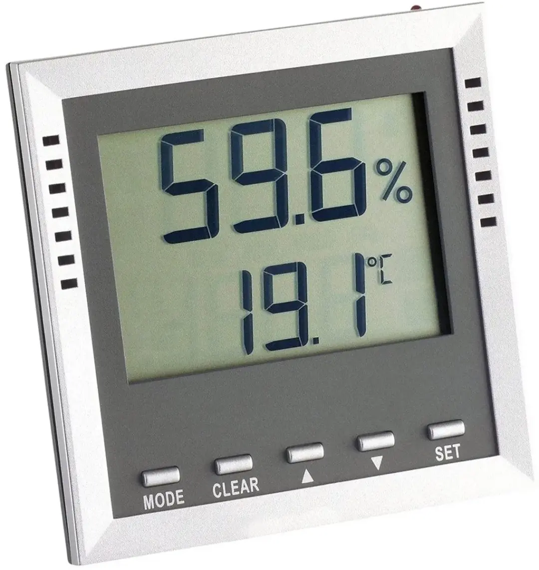 TFA Dostmann 30.5010 Thermo-Hygrometer - Zilver