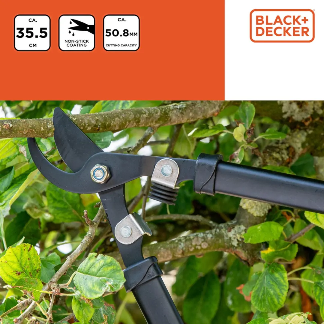 BLACK+DECKER Heggenschaar 50mm - 35,5cm Staal