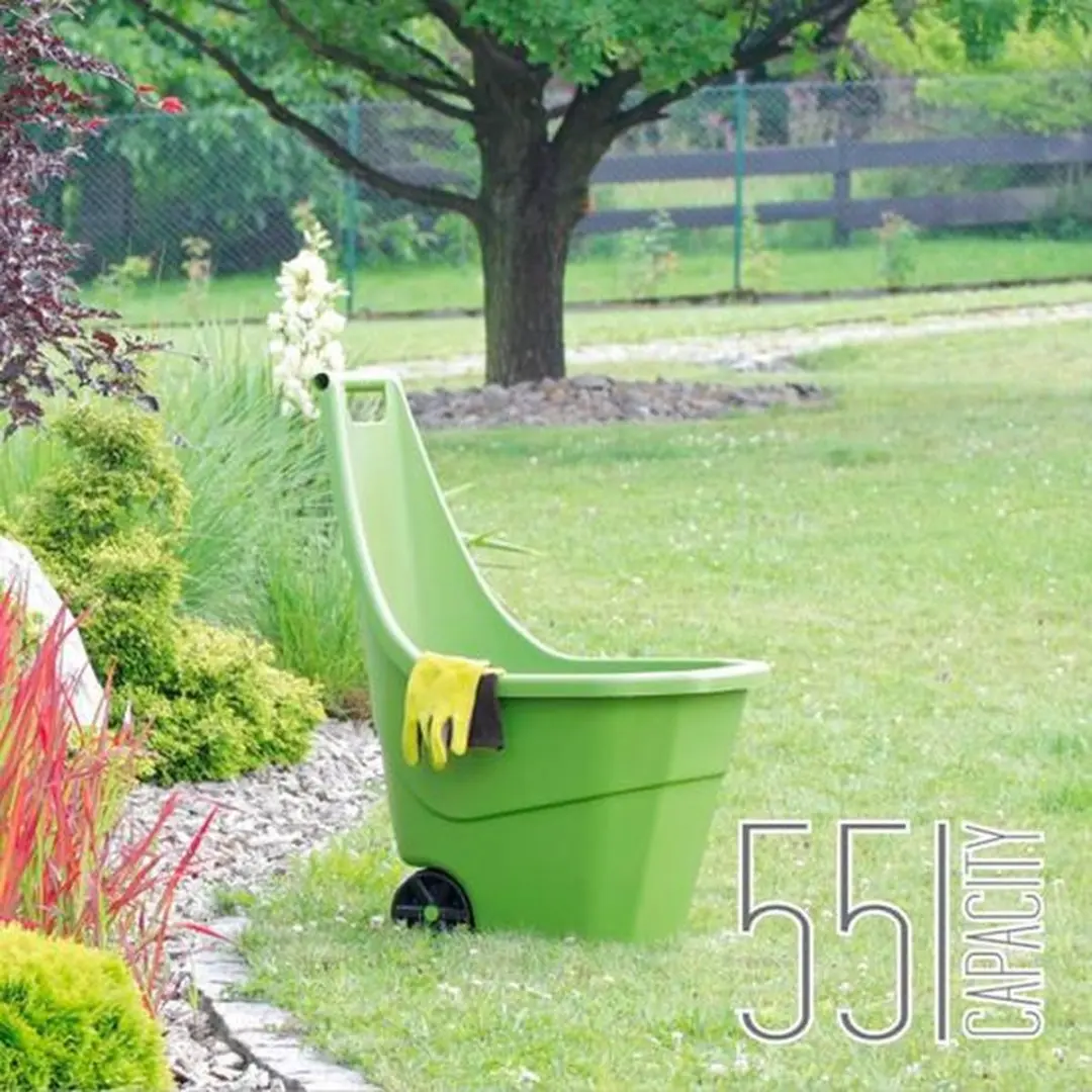 Prosperplast Kruiwagen Garden Load & Go 55L - Zwart