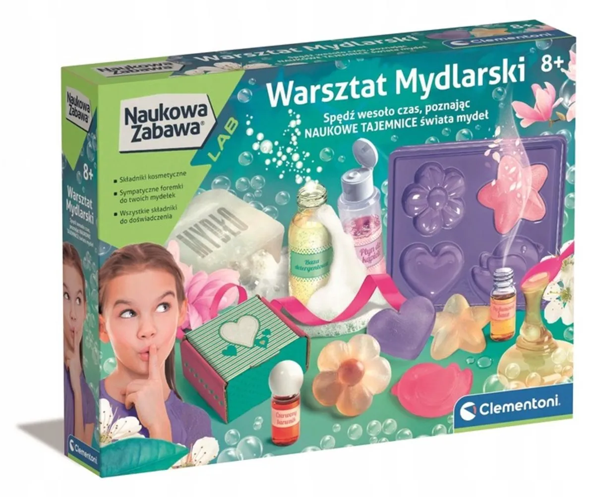 Clementoni Zeepfabriek Experimenteerpakket