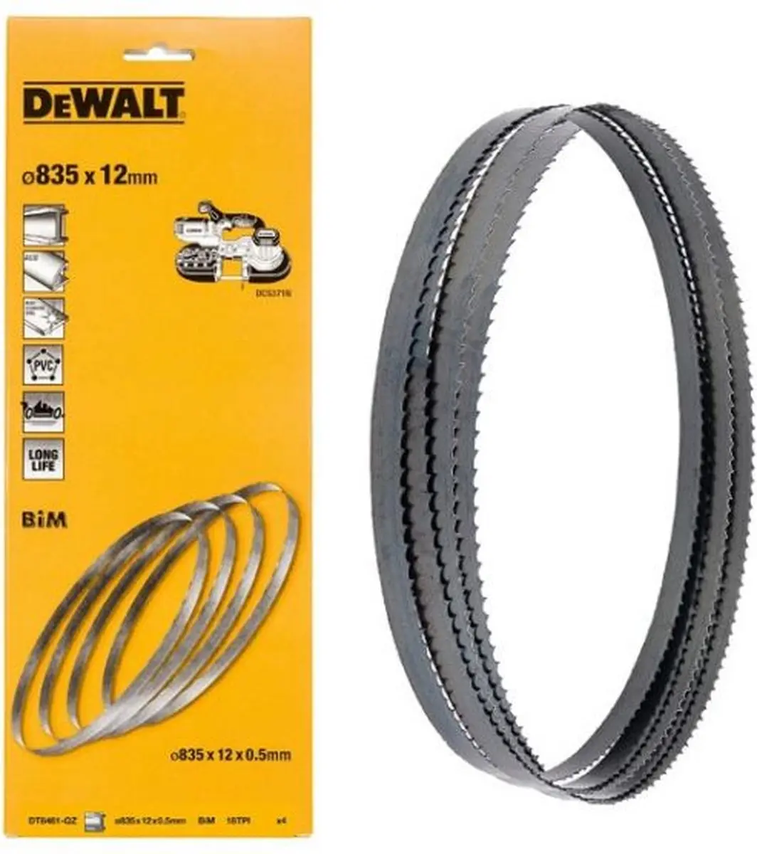 DeWalt DT8461 Lintzaagblad 835mm - 18 TPI Metaal