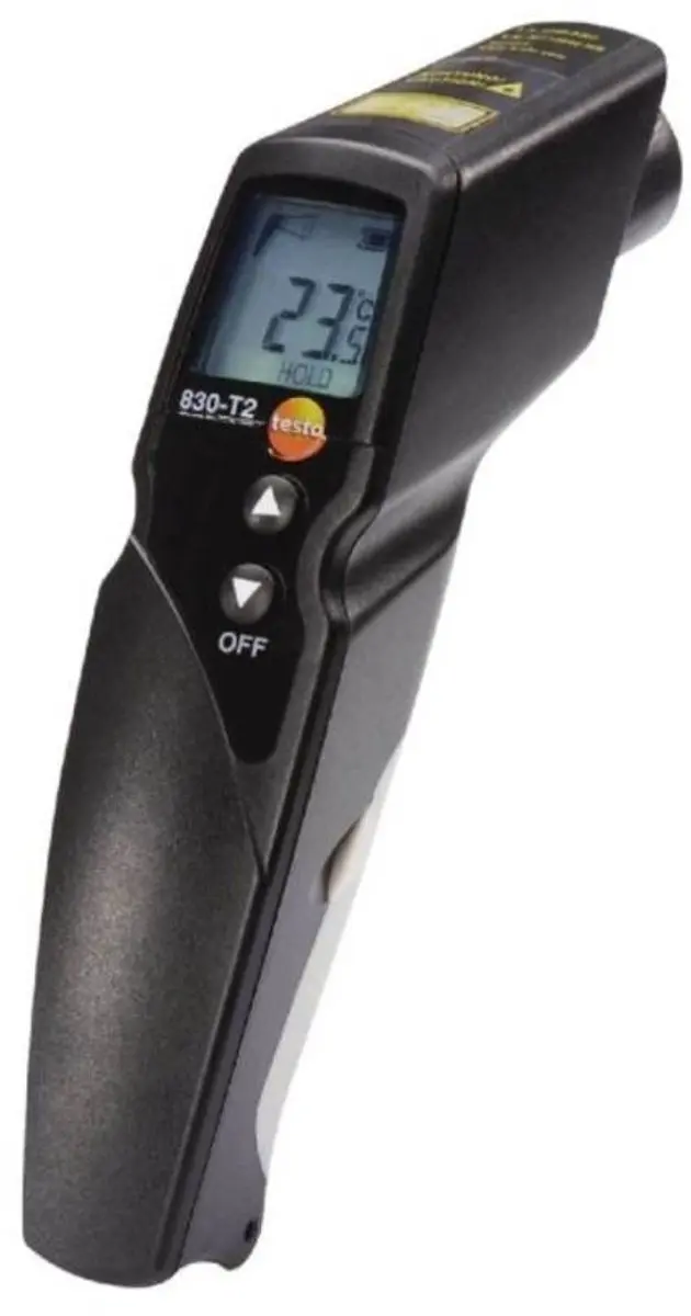 Testo 830 T2 Infraroodthermometer - Contactmeting -30 tot +400°C