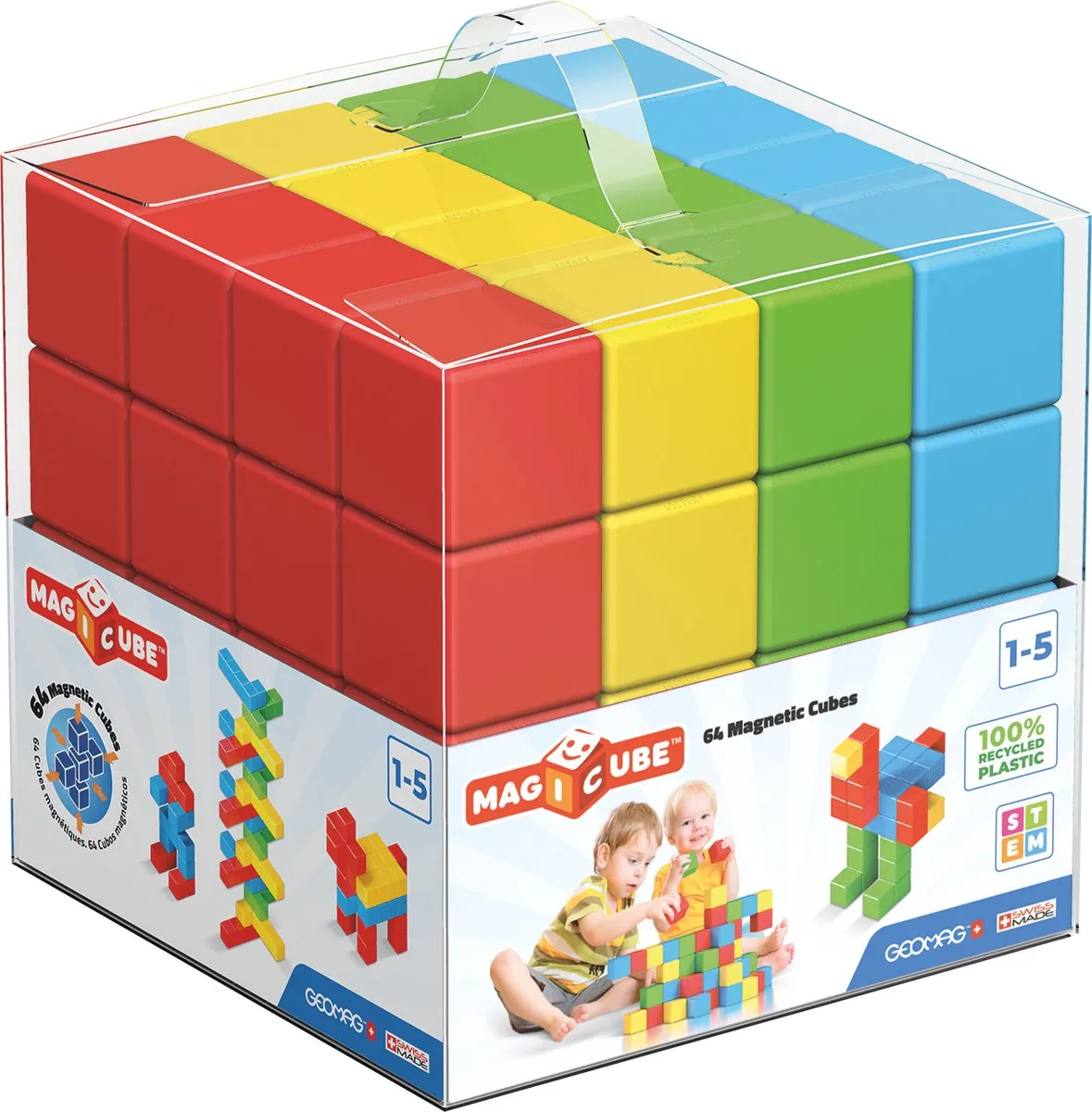 Geomag Magicube Green Line Junior 24-delig