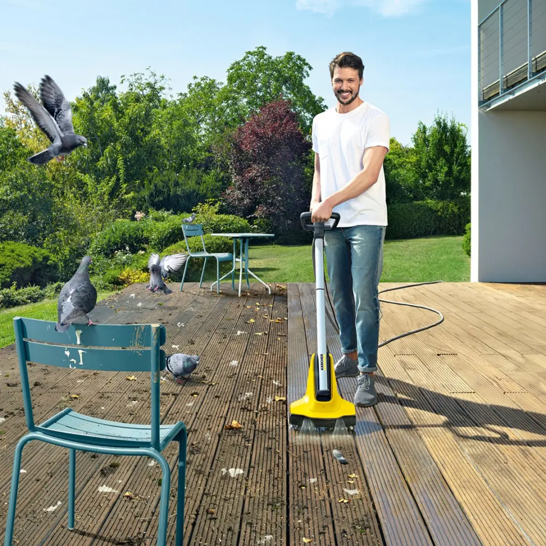 Kärcher PCL 4 Terrasreiniger Set - 2 Borstelrollen