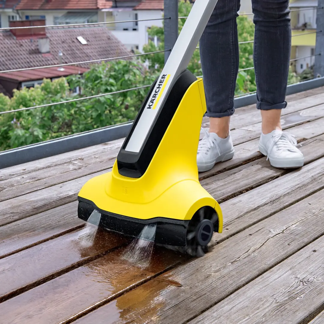 Kärcher PCL 4 Terrasreiniger Set - 2 Borstelrollen