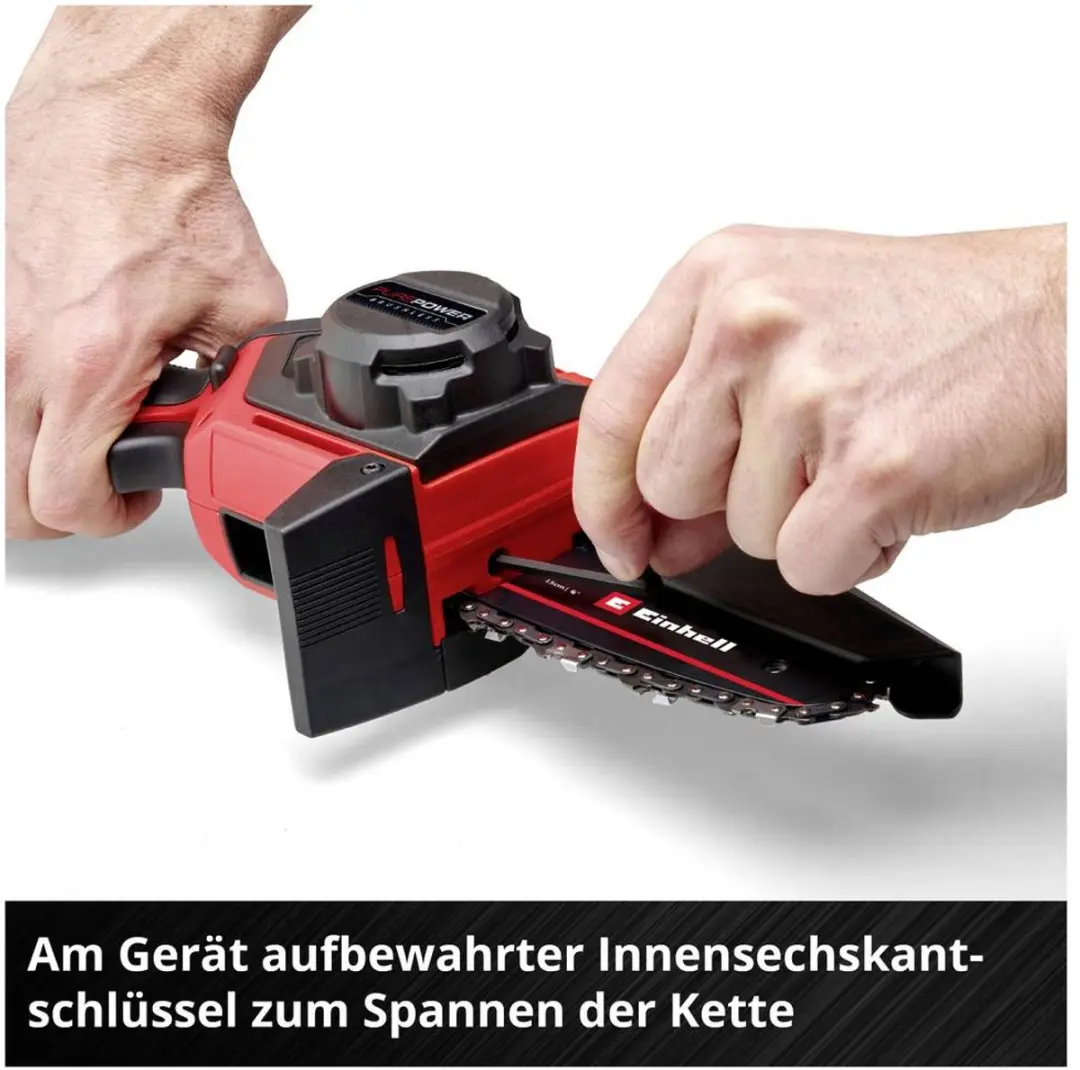 Einhell GE-PS 18/15 Li BL Akku-Astkettingzaag 18V - 158mm - afbeelding 6 van 6