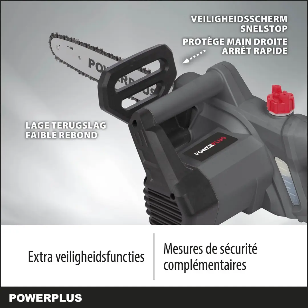 Powerplus POWEG10100 Elektrische Kettingzaag 2000W - 35cm Zaagblad