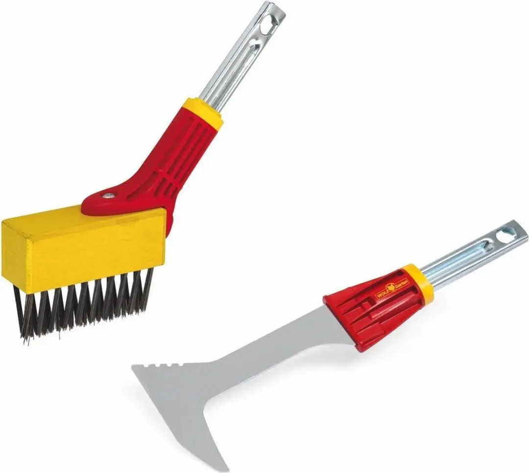 WOLF-Garten Voegenborstel FB-M & Krabber FK-M + Steel ZM 140