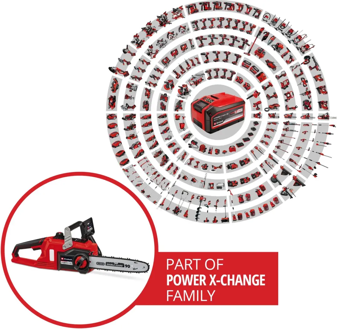 Einhell FORTEXXA 18/30 Li Solo Accu Kettingzaag - 30 cm - afbeelding 6 van 6