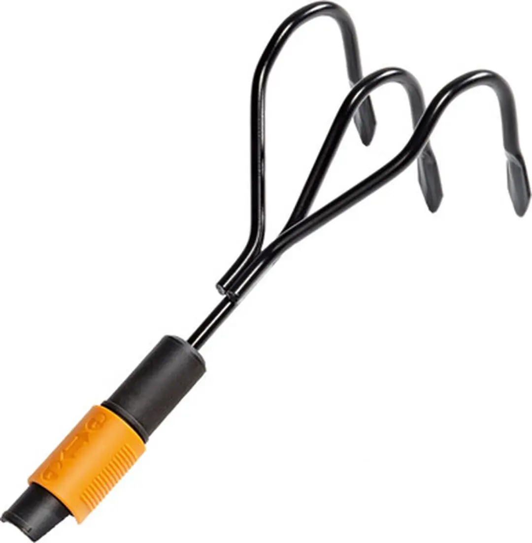 Fiskars Quikfit Drietand Hark - 3 Tanden