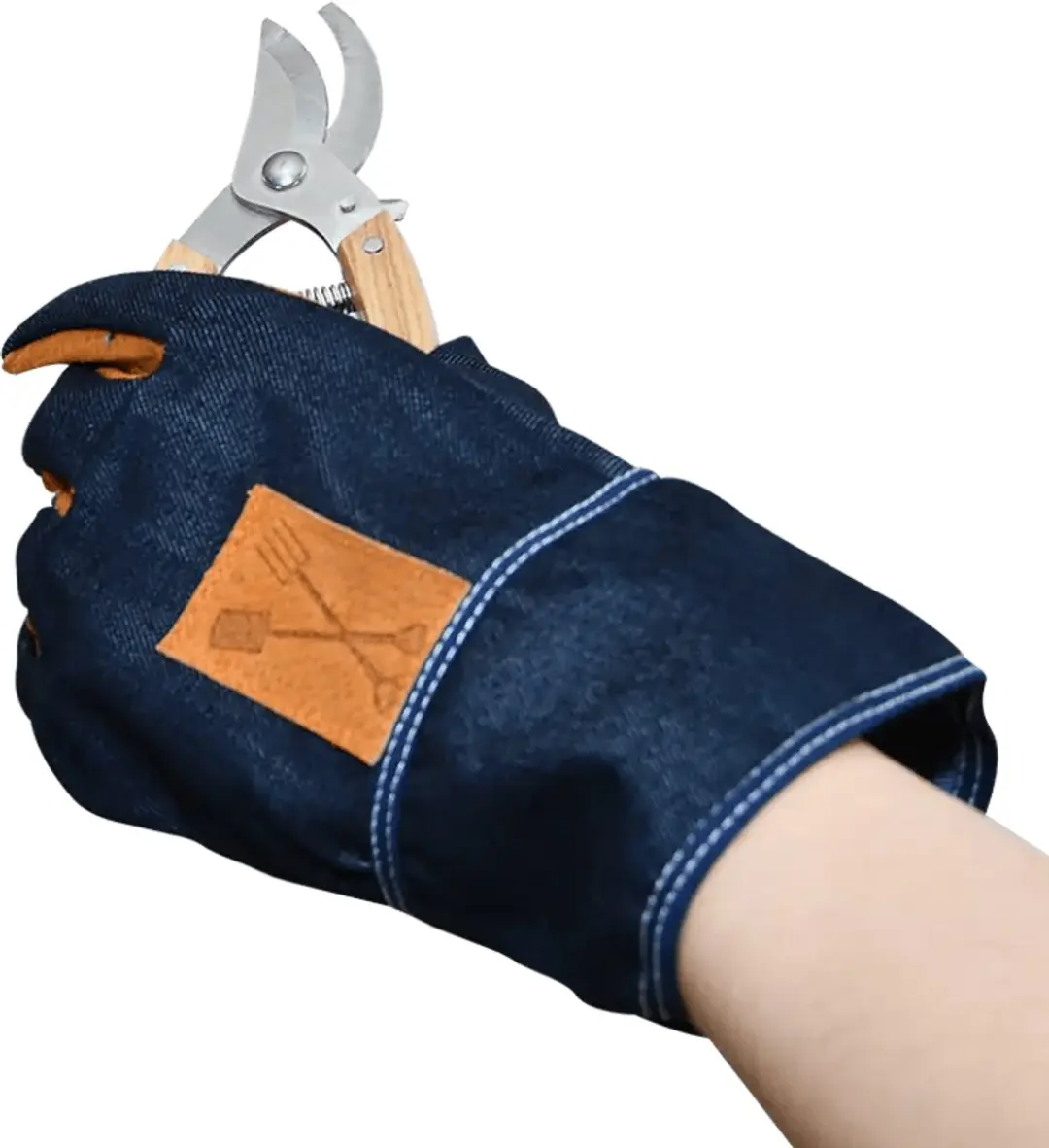 Esschert Design Tuinhandschoenen Katoen Blauw