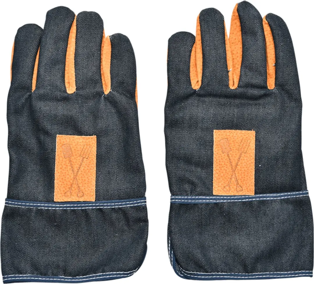 Esschert Design Tuinhandschoenen Katoen Blauw - afbeelding 6 van 6