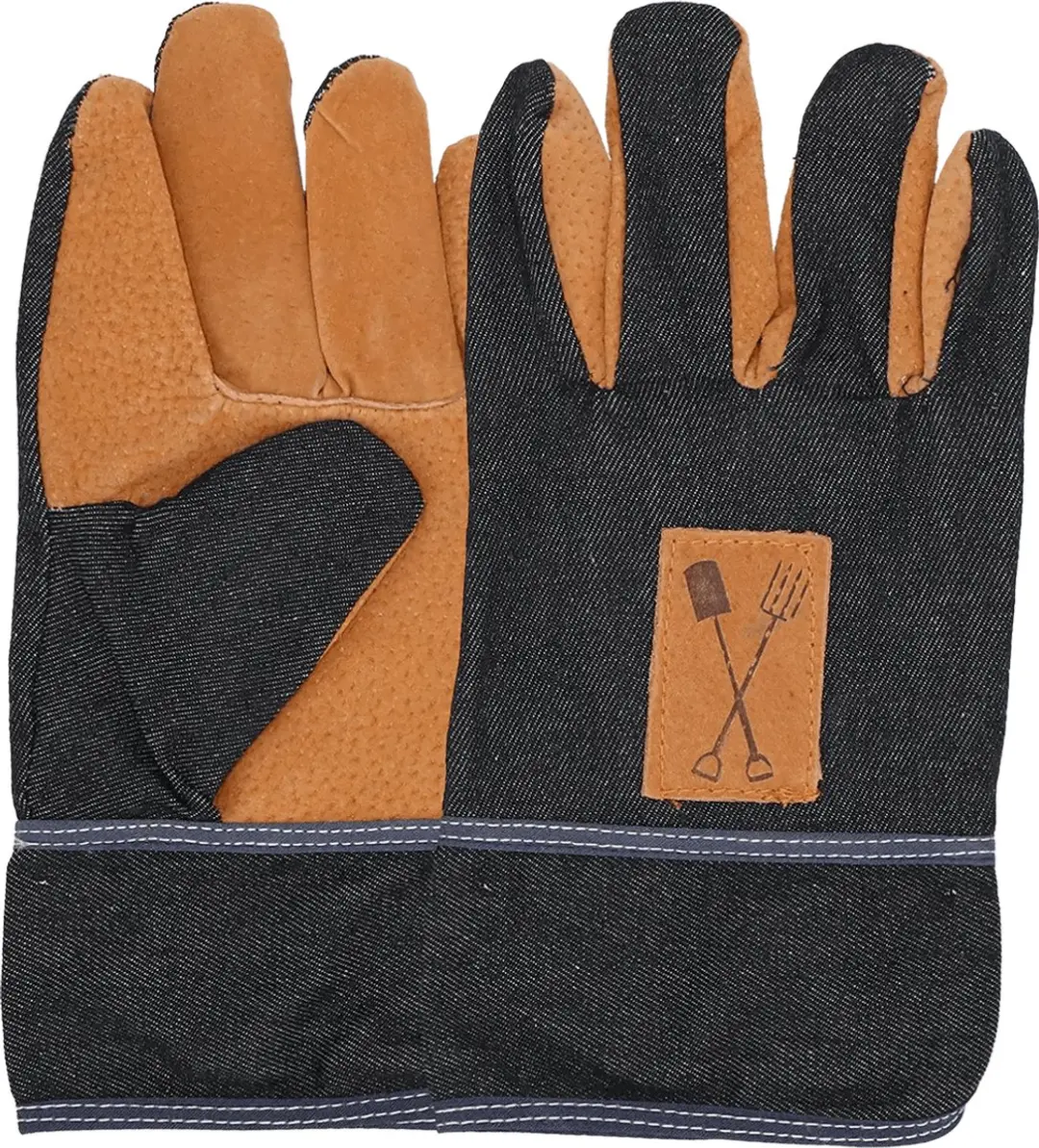 Esschert Design Tuinhandschoenen Katoen Blauw