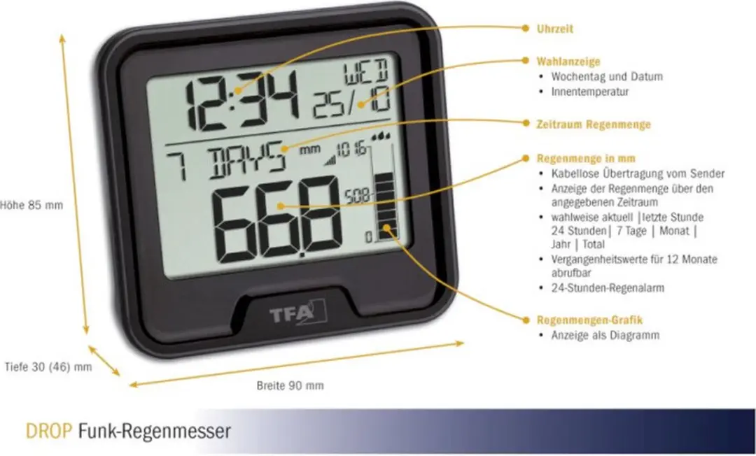 TFA Dostmann Regenmeter