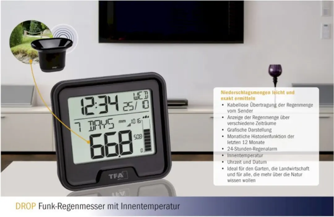 TFA Dostmann Regenmeter