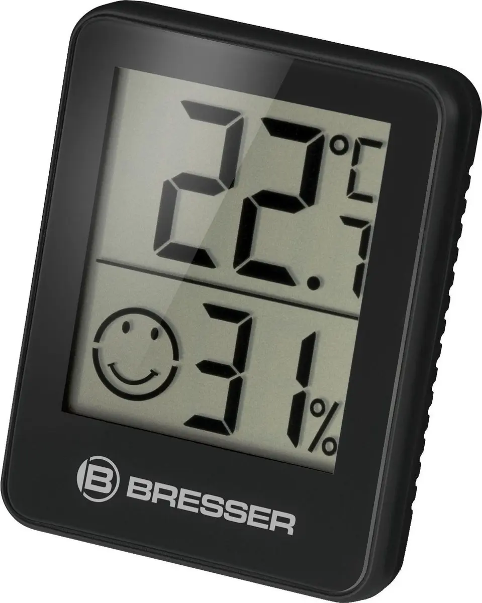 Bresser ClimaTemp Hygro Indicator Set - 3 Stuks - Zwart