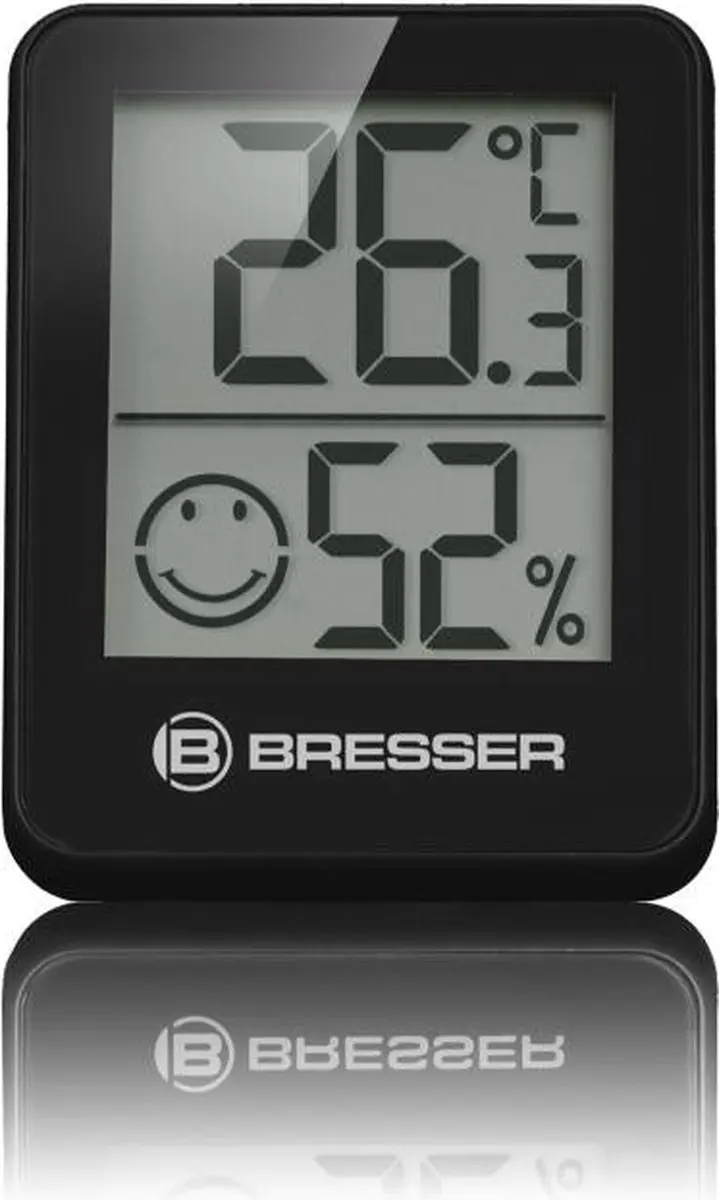 Bresser ClimaTemp Hygro Indicator Set - 3 Stuks - Zwart