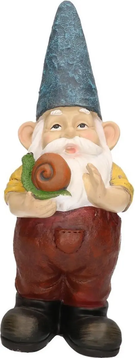 Decoris Tuinkabouter Simon met Slak