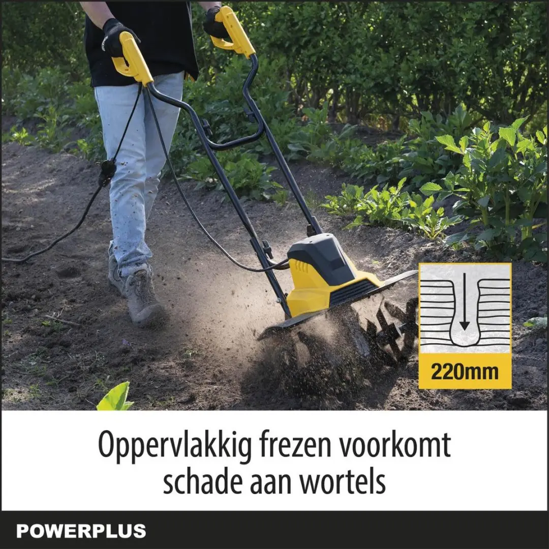 Powerplus POWXG72010 Elektrische Grondfrees 1500W