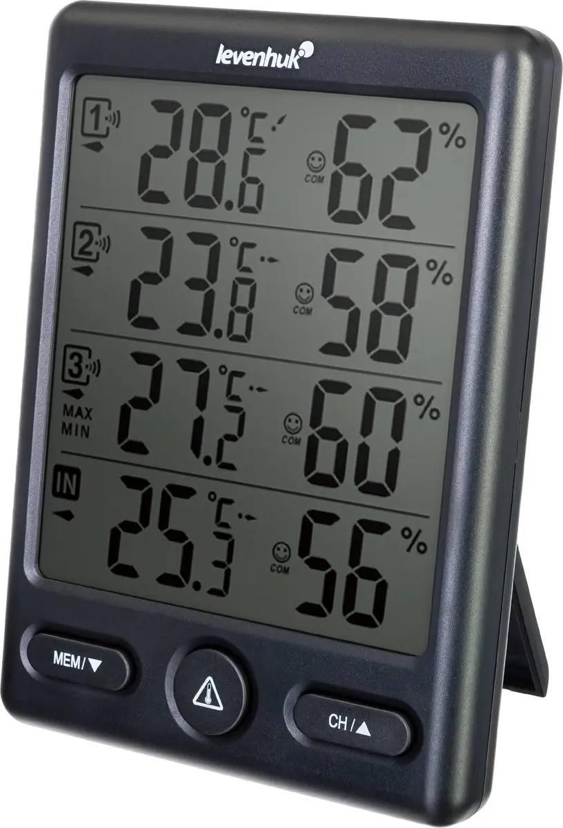 Levenhuk Wezzer PLUS LP20 Weerstation - Wit/Zwart