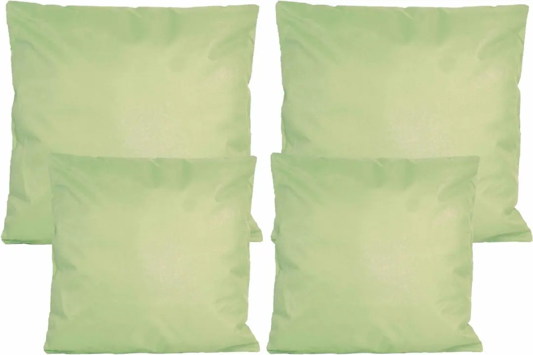 Anna's Collection Bank/Tuin Kussens Set 4 Stuks Mintgroen