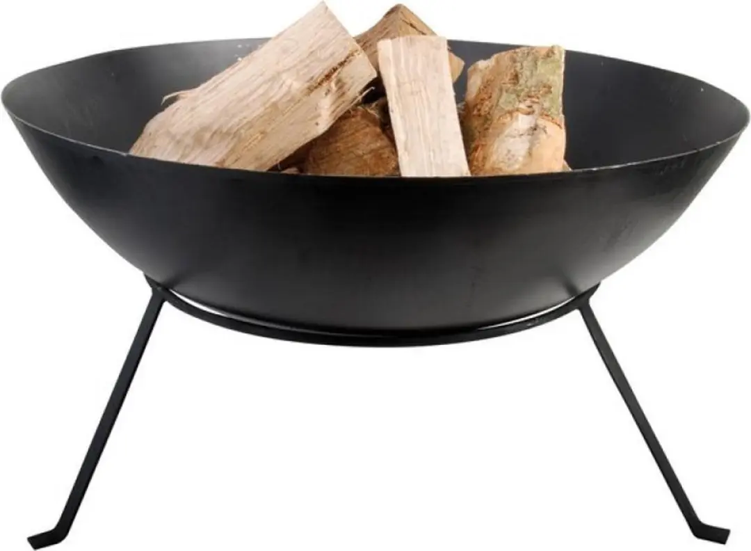 Esschert Design Vuurschaal 60cm - Zwart