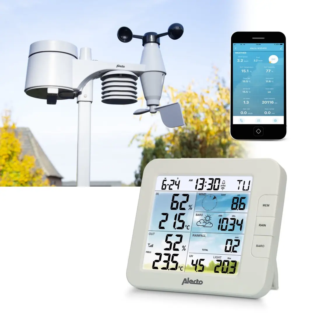 Alecto WS5400 Professioneel WiFi Weerstation