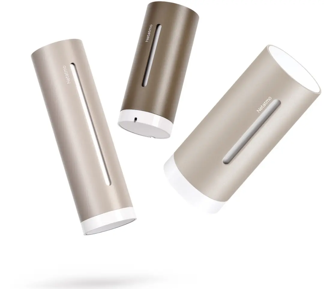 Netatmo Weerstation Original 2e Gen + Binnenmodule 2e Gen - CO2 & Luchtkwaliteit - Sand