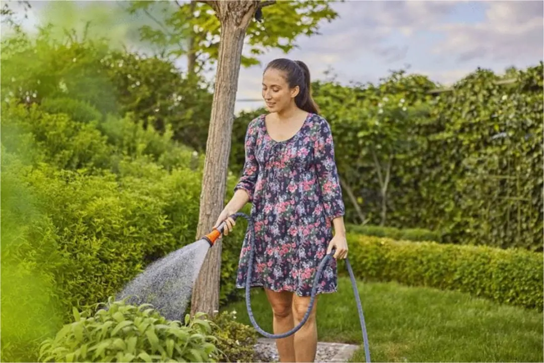 Gardena Liano Xtreme Textielslangset 10m - Zwart - afbeelding 6 van 6