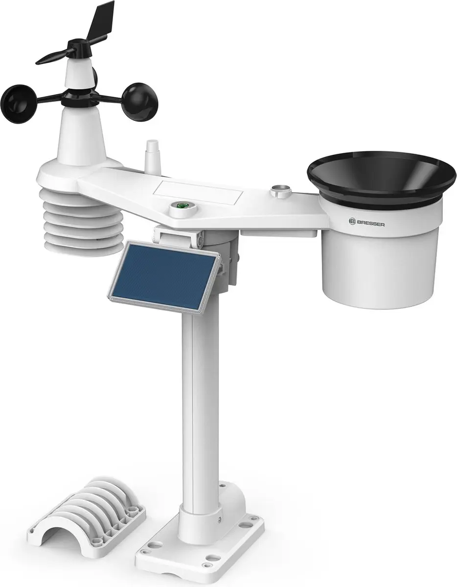 Bresser WLAN HD TFT Weerstation 7-in-1 - Zwart