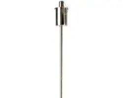 Esschert Design Oliefakkel op Paal - 8cm - Roestvrij Staal