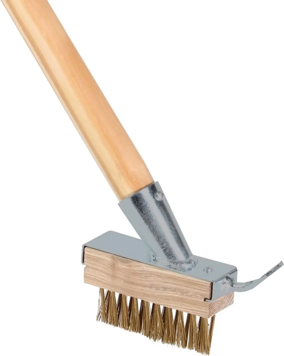 Talen Tools Onkruidborstel met houder en steel 160cm