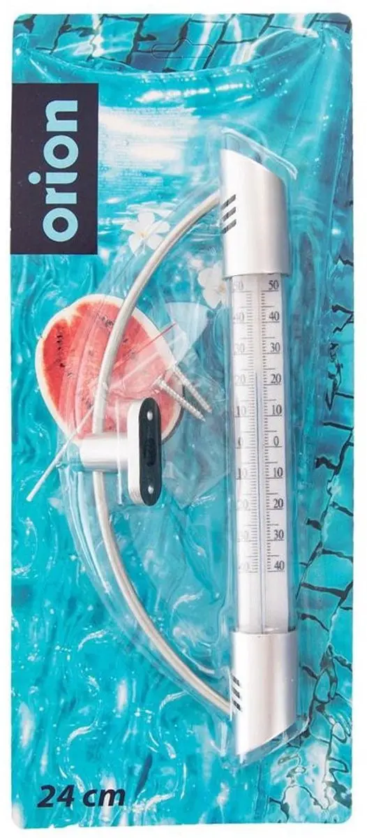 Orion Buitenthermometer 24cm - Roestvrij Staal
