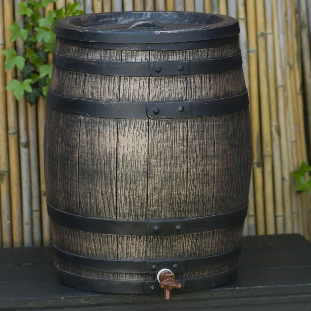 Nature Regenton Whiskyvat 120L - H66 x Ø50,5cm - Houtlook