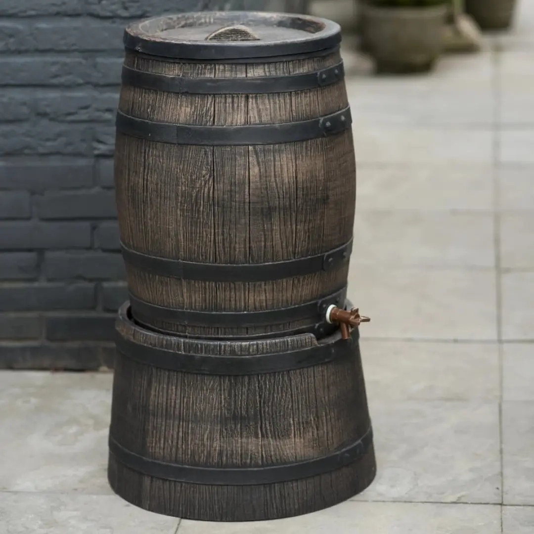 Nature Regenton Whiskyvat 120L - H66 x Ø50,5cm - Houtlook