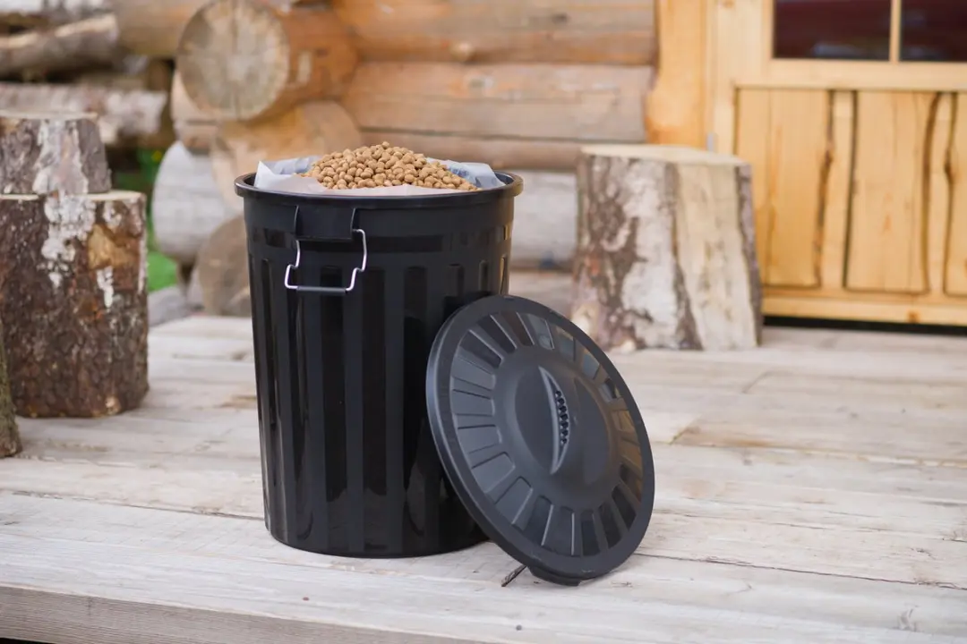 Nature Tuinafvalemmer 80L - Zwart