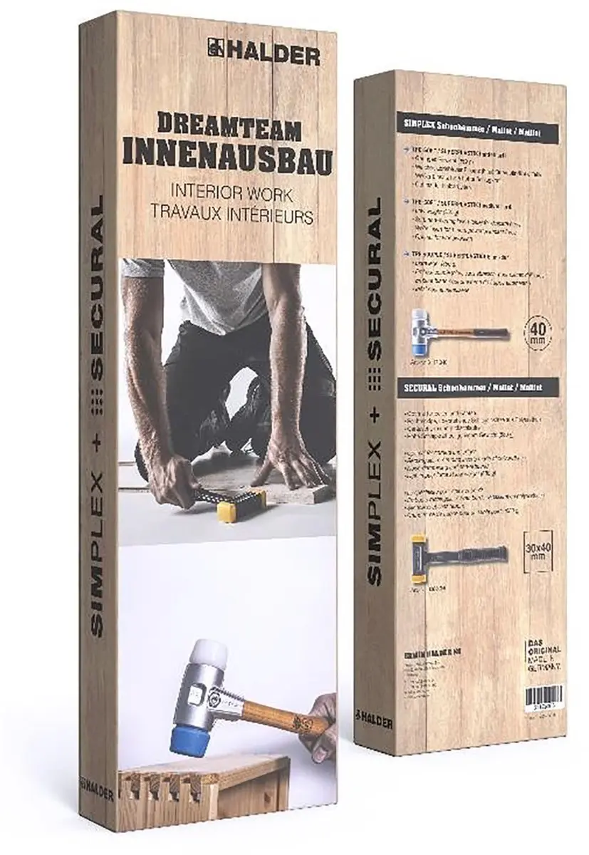Halder Aktionsbox Dreamteam Hamerset 130mm - 2 Stuks