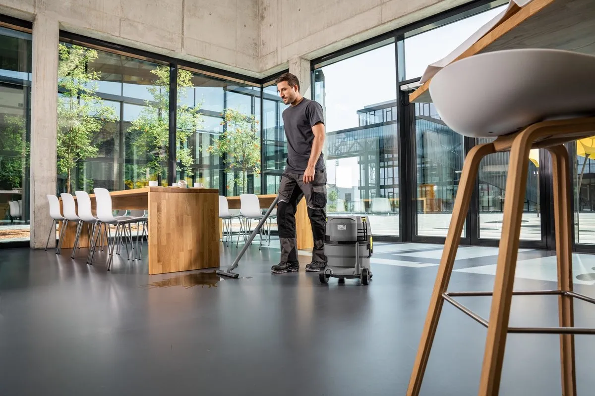 Kärcher NT 22/1 Ap Bp L Trommelstofzuiger 575W - 22L - Zwart/Grijs