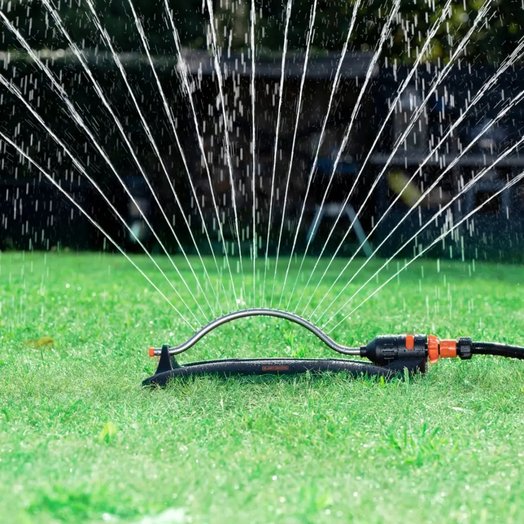 BLACK+DECKER Zwenksproeier 19 Gaatjes - Irrigatiesysteem