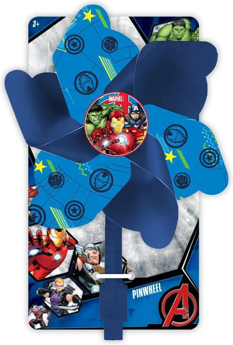 Marvel Avengers Windmolentje 17cm - Blauw