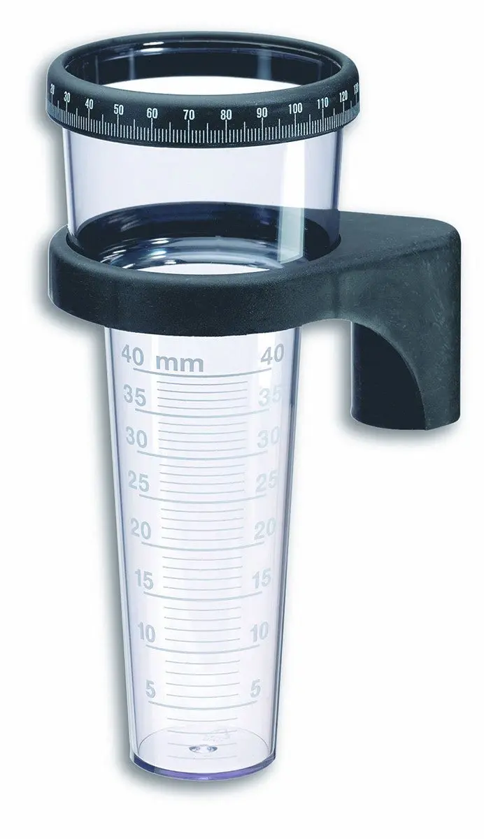 TFA Dostmann Regenmeter Analoge Kunststof 21cm
