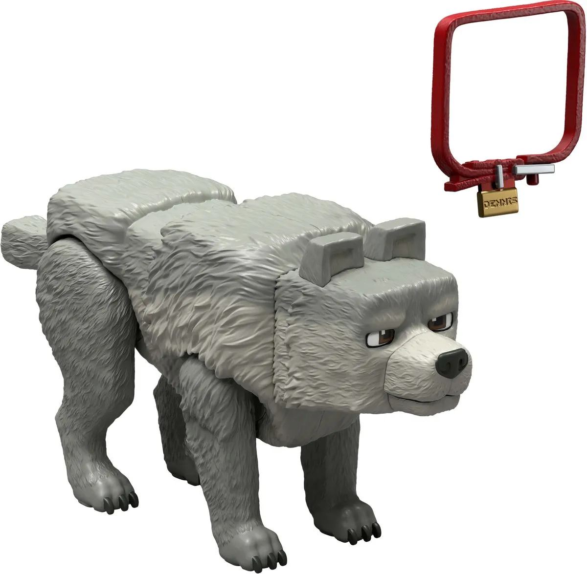 Mattel Minecraft Movie Dennis de Wolf Actiefiguur 10cm - Multi