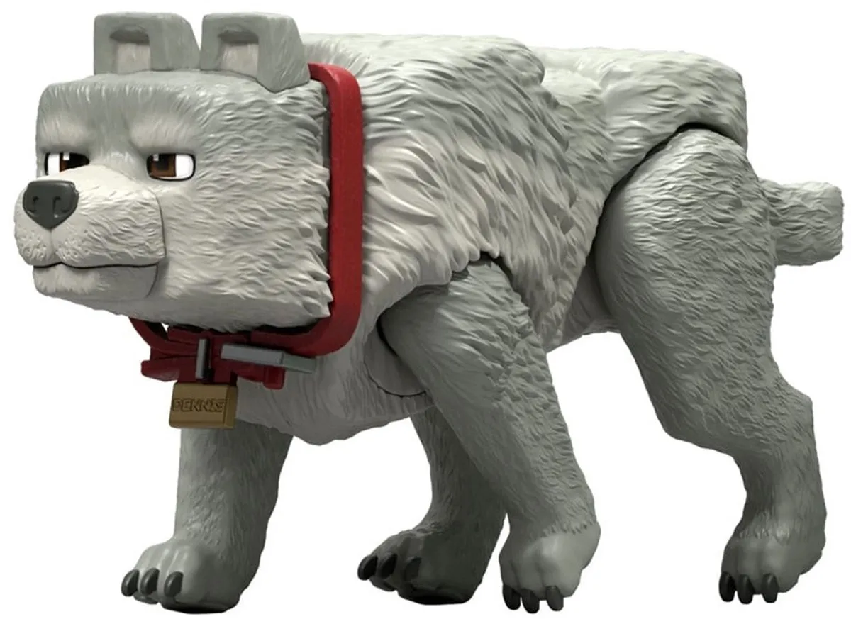 Mattel Minecraft Movie Dennis de Wolf Actiefiguur 10cm - Multi