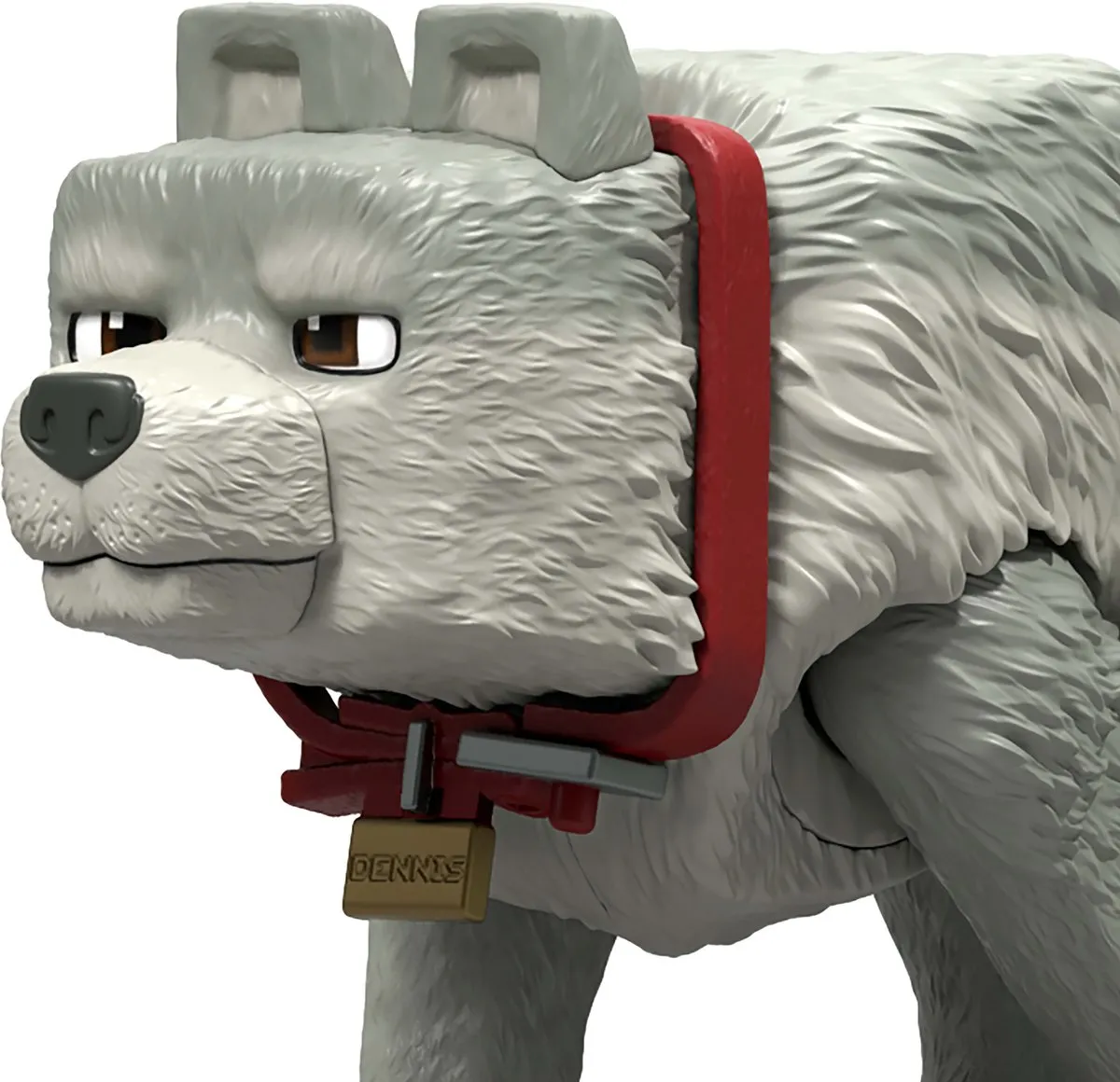 Mattel Minecraft Movie Dennis de Wolf Actiefiguur 10cm - Multi